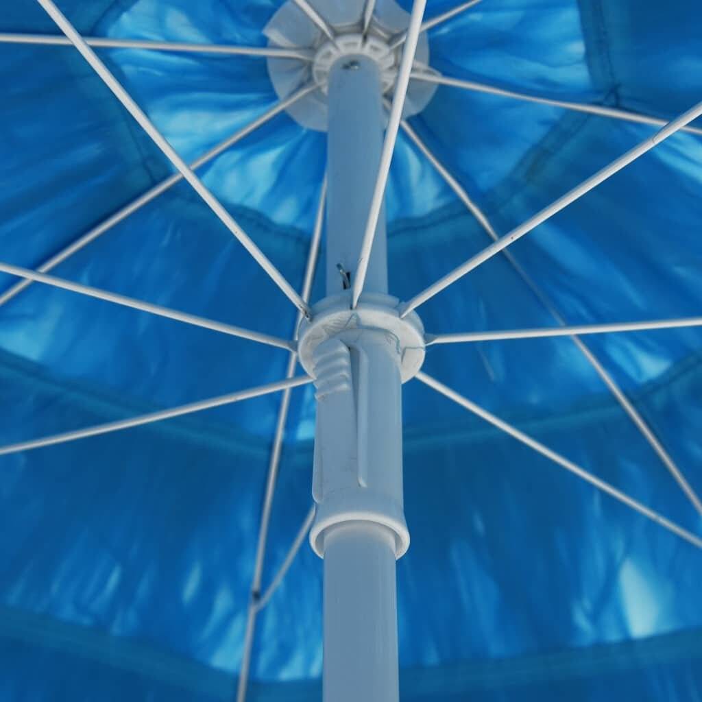 Strandschirm Blau 300 cm
