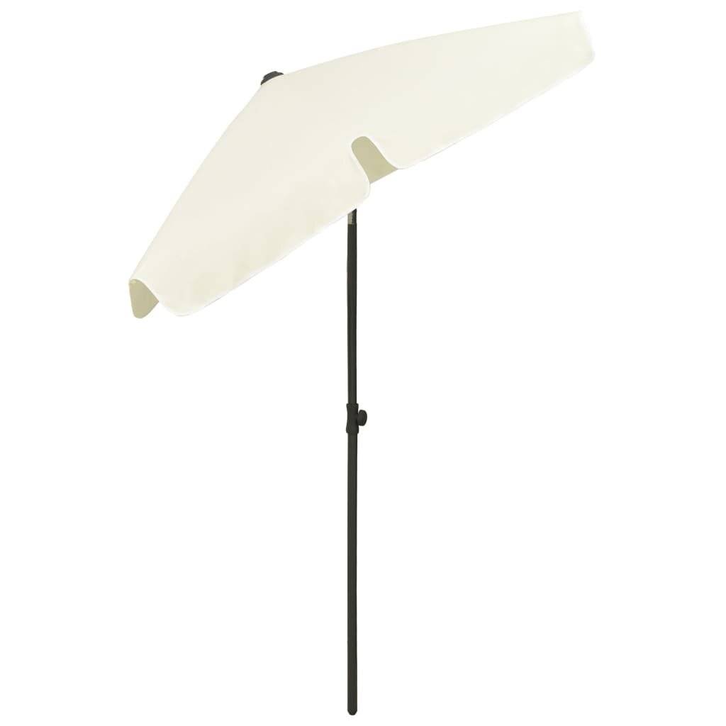 Strandschirm Sandgelb 180x120 cm