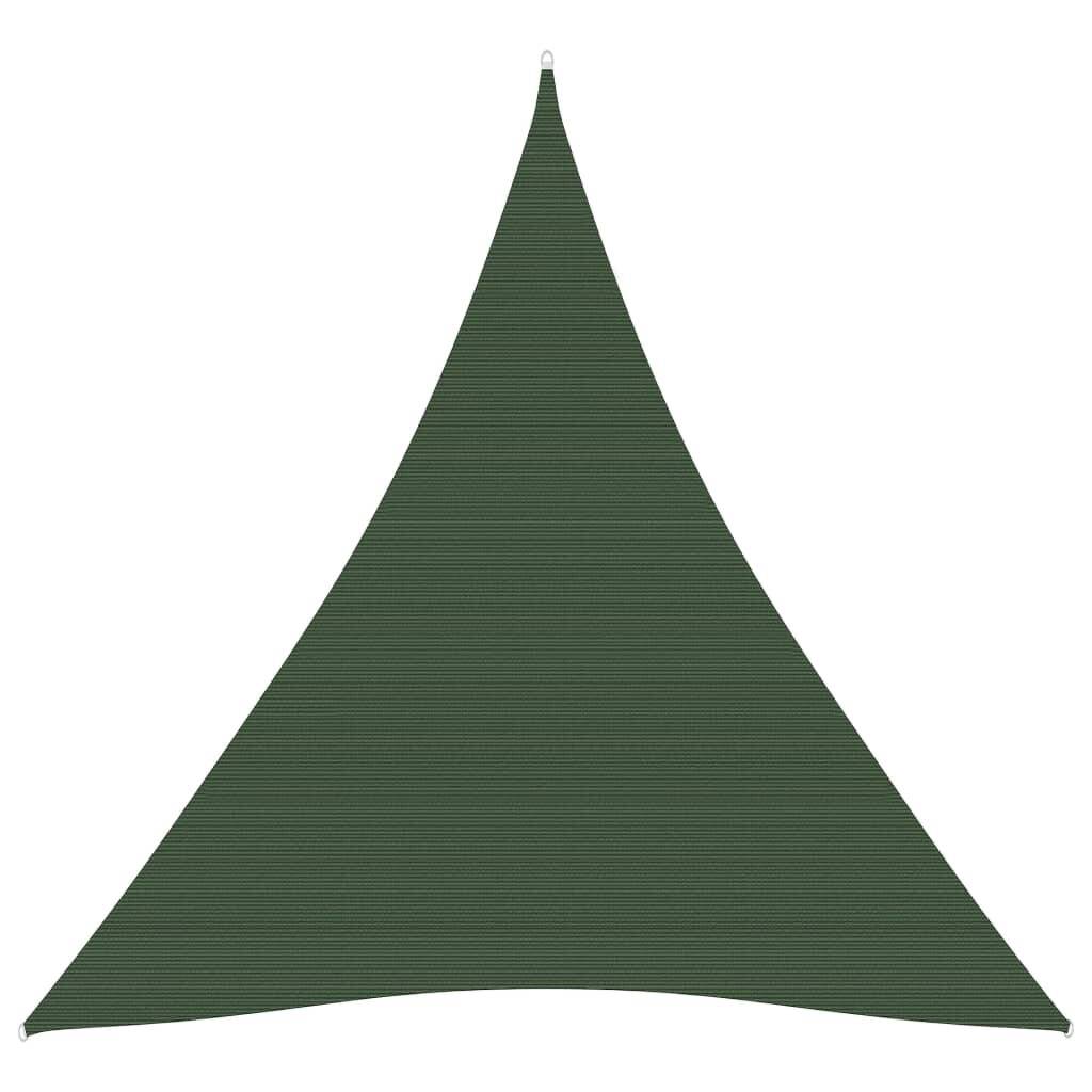 Sonnensegel 160 g/m² Dunkelgrün 4x5x5 m HDPE