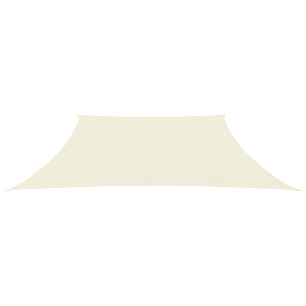 Sonnensegel 160 g/m² Cremeweiß 4/5x3 m HDPE