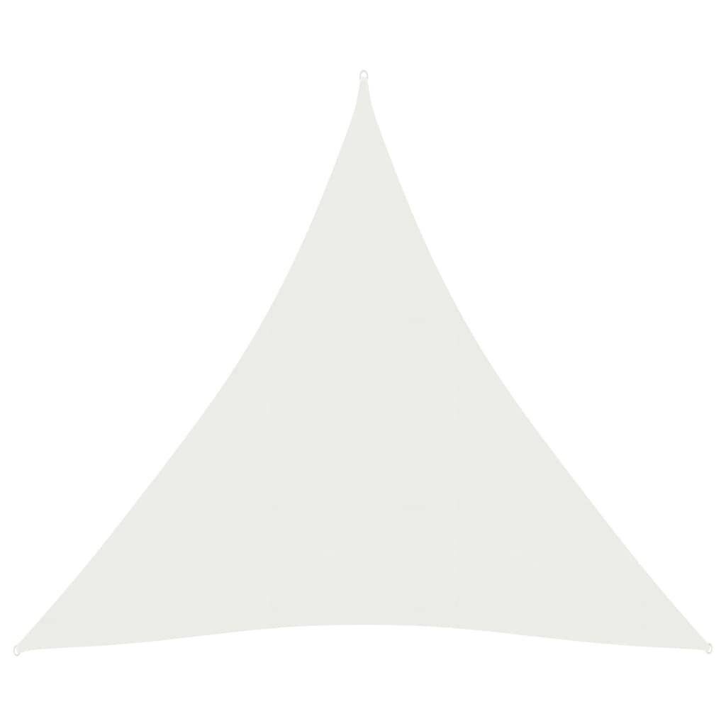 Sonnensegel 160 g/m² Weiß 3x4x4 m HDPE
