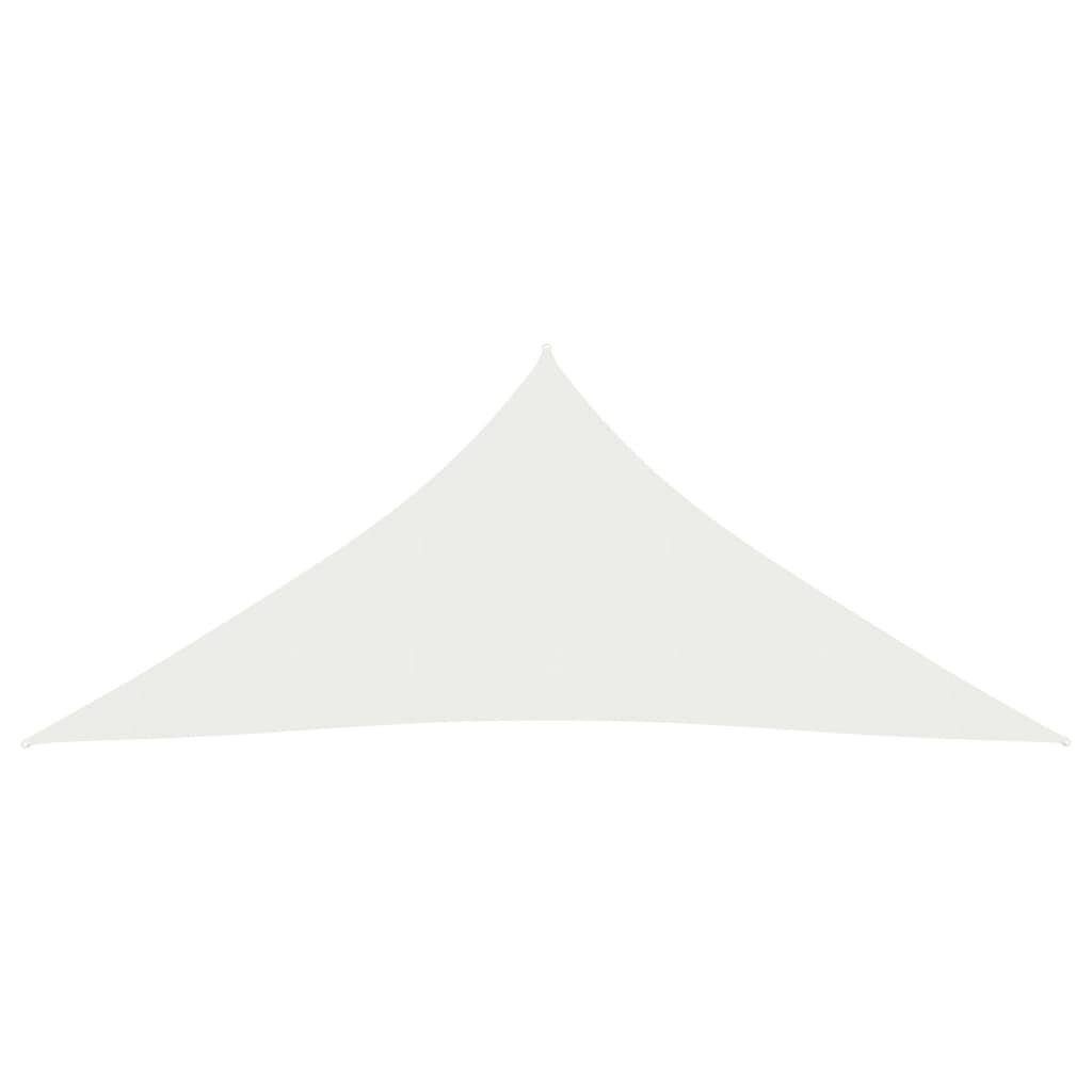 Sonnensegel 160 g/m² Weiß 3x4x4 m HDPE