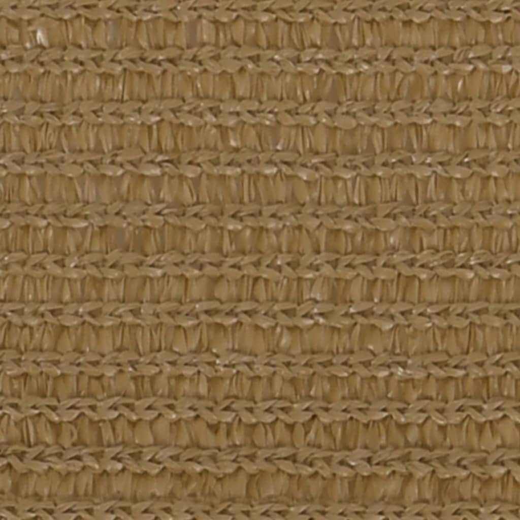 Sonnensegel 160 g/m² Taupe 2x4,5 m HDPE