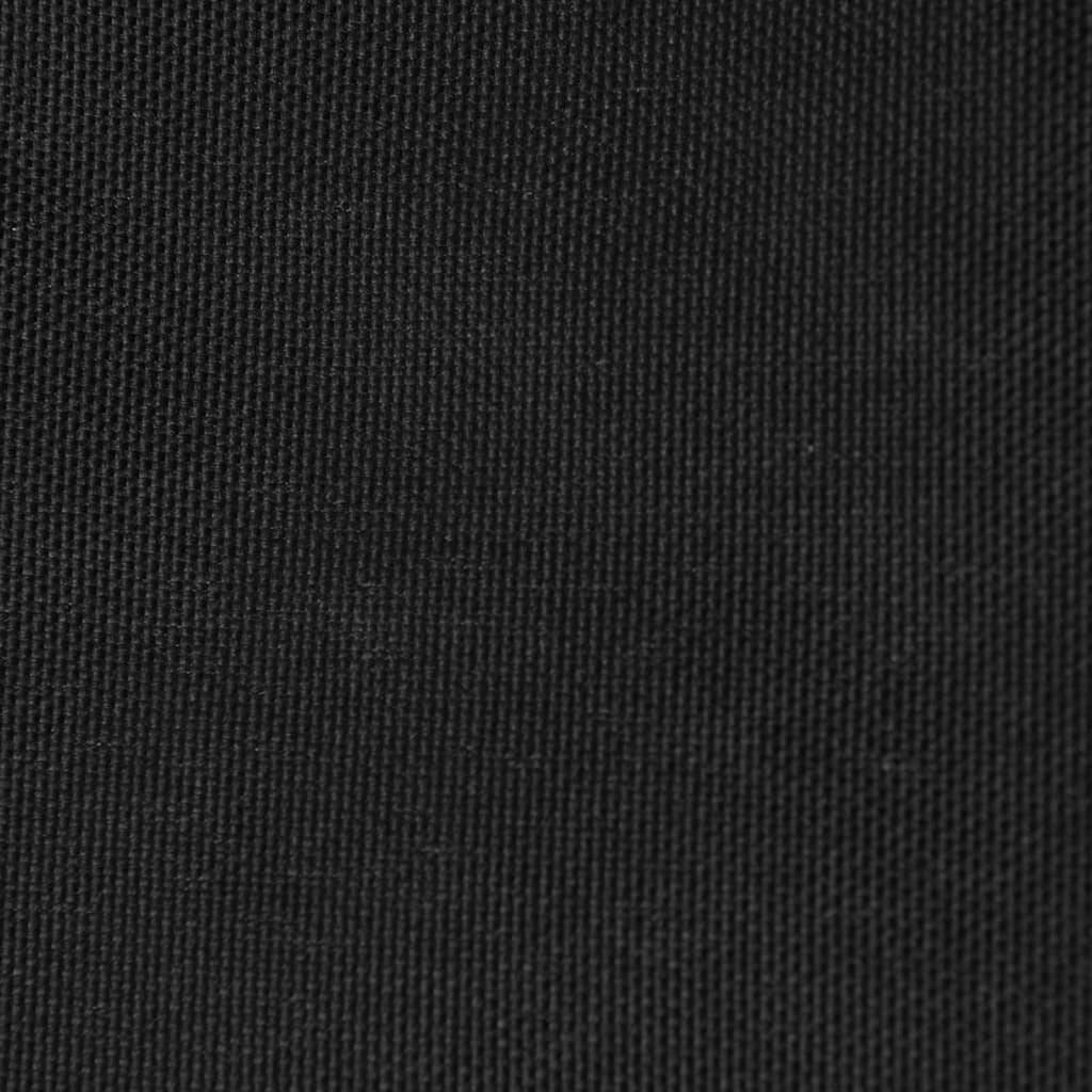 Sonnensegel Oxford-Gewebe Rechteckig 2,5x4 m Schwarz