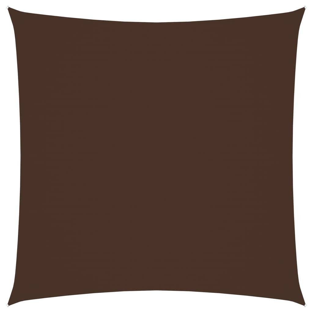 Sonnensegel Oxford-Gewebe Quadratisch 2x2 m Braun