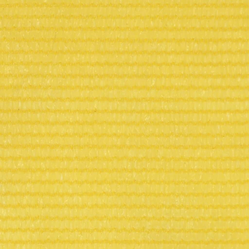 Balkon-Sichtschutz Gelb 120x500 cm HDPE