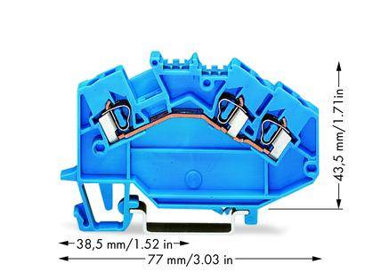 780-651 - 5 mm - 77 mm - 43,5 mm - 1000 V