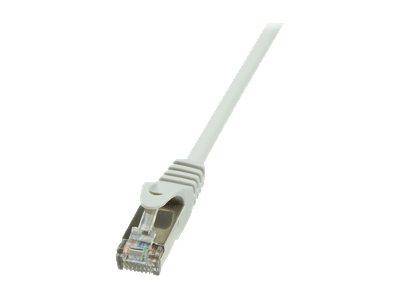 LogiLink CP1102D RJ45 Netzwerkkabel, Patchkabel CAT 5e SF/UTP 15.00 m Grau 1 St.
