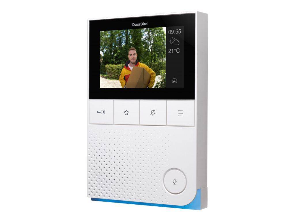 DoorBird IP Video Innenstation A1101 IP-Video-Türsprechanlage WLAN, LAN Inneneinheit Weiß