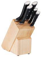 Tefal Ice Force K232S5, Messer-Block/Besteck-Set, Edelstahl, ABS, Edelstahl, Holz, Schwarz