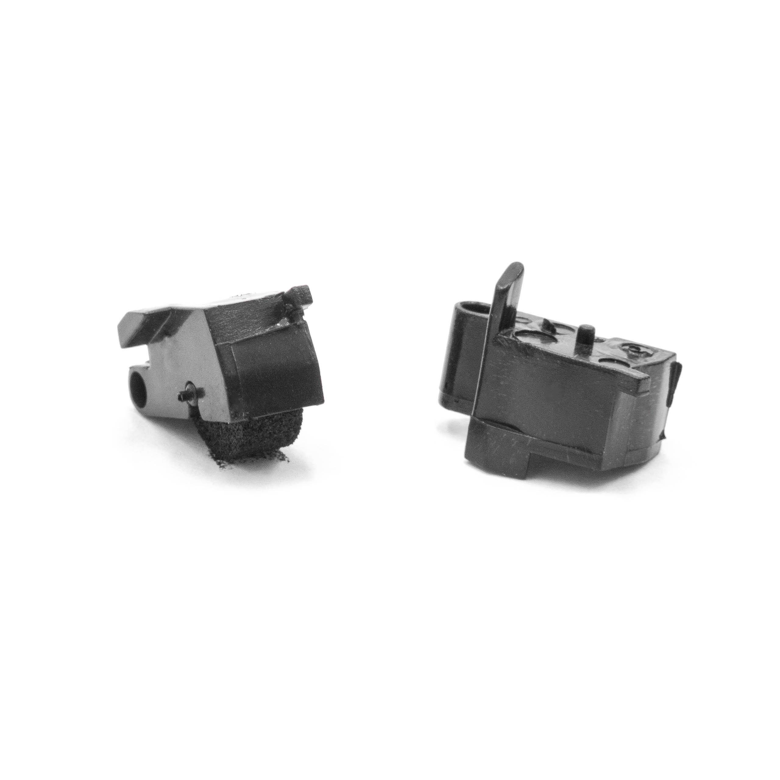vhbw 20x Farbrolle | Farbwalze Schwarz kompatibel mit Sharp EA780, EL1192G, EL1192C, EA78 Taschenrechner