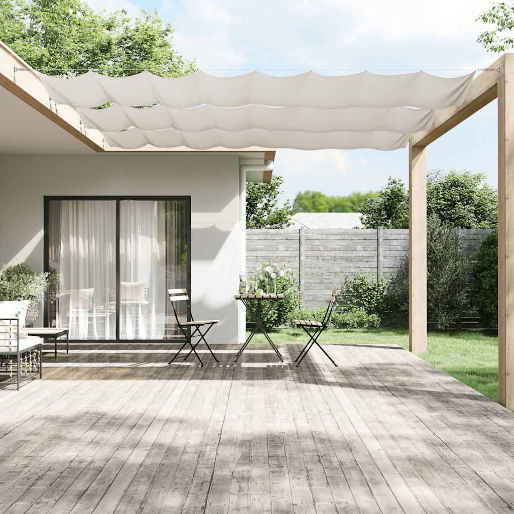 vidaXL Senkrechtmarkise Weiß 60x800 cm Oxford-Gewebe