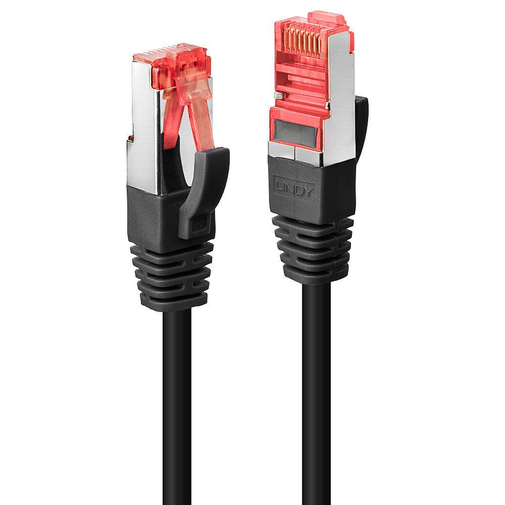 LINDY 47781 RJ45 Netzwerkkabel, Patchkabel CAT 6 S/FTP 5.00 m Schwarz 1 St.