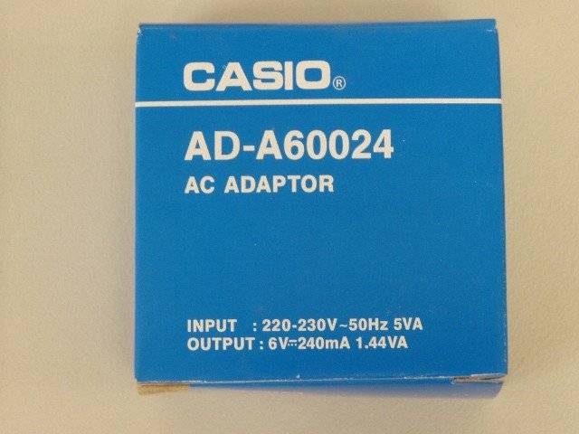Casio AD-A60024 Netz-Ladegerät