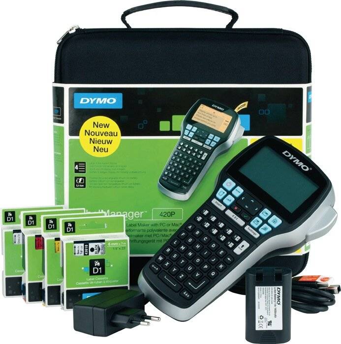DYMO Beschriftungsgerät LabelManager 420PK S0915480 sw