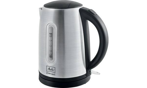 Melitta Prime Aqua Wasserkocher schnurlos, BPA-frei Edelstahl Fassungsvermögen: 1.7 l