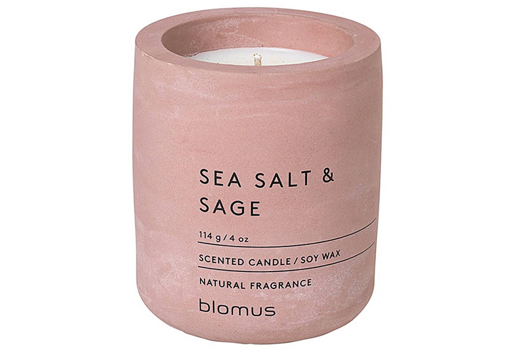 BLOMUS Duftkerze - Sea Salt & Sage - Withered Rose - M Lassen Sie Ihre Seele