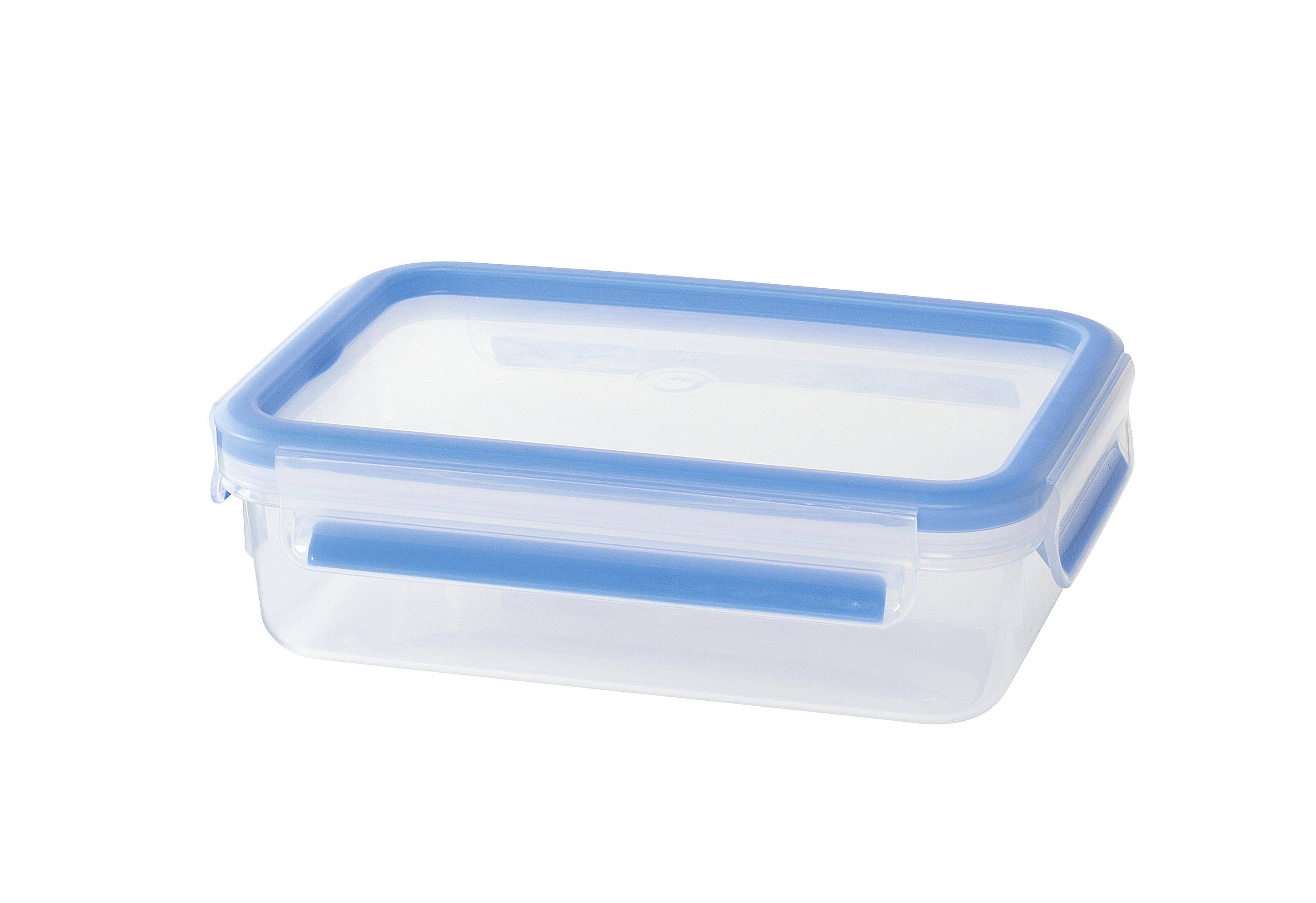 EMSA 508539 CLIP & CLOSE FRISCHHALTEDOSEN, Box, Rechteckig, 0,8 l, Transparent, Deutschland, 135 mm