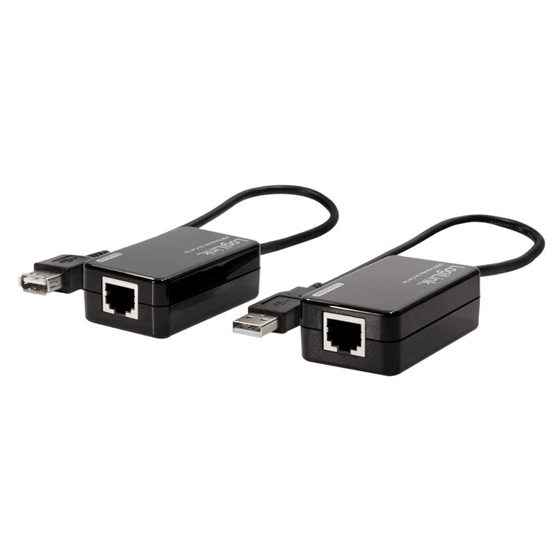 LogiLink UA0021D USB-A (USB 1.1) Extender (Verlängerung) über Netzwerkkabel RJ45 60m