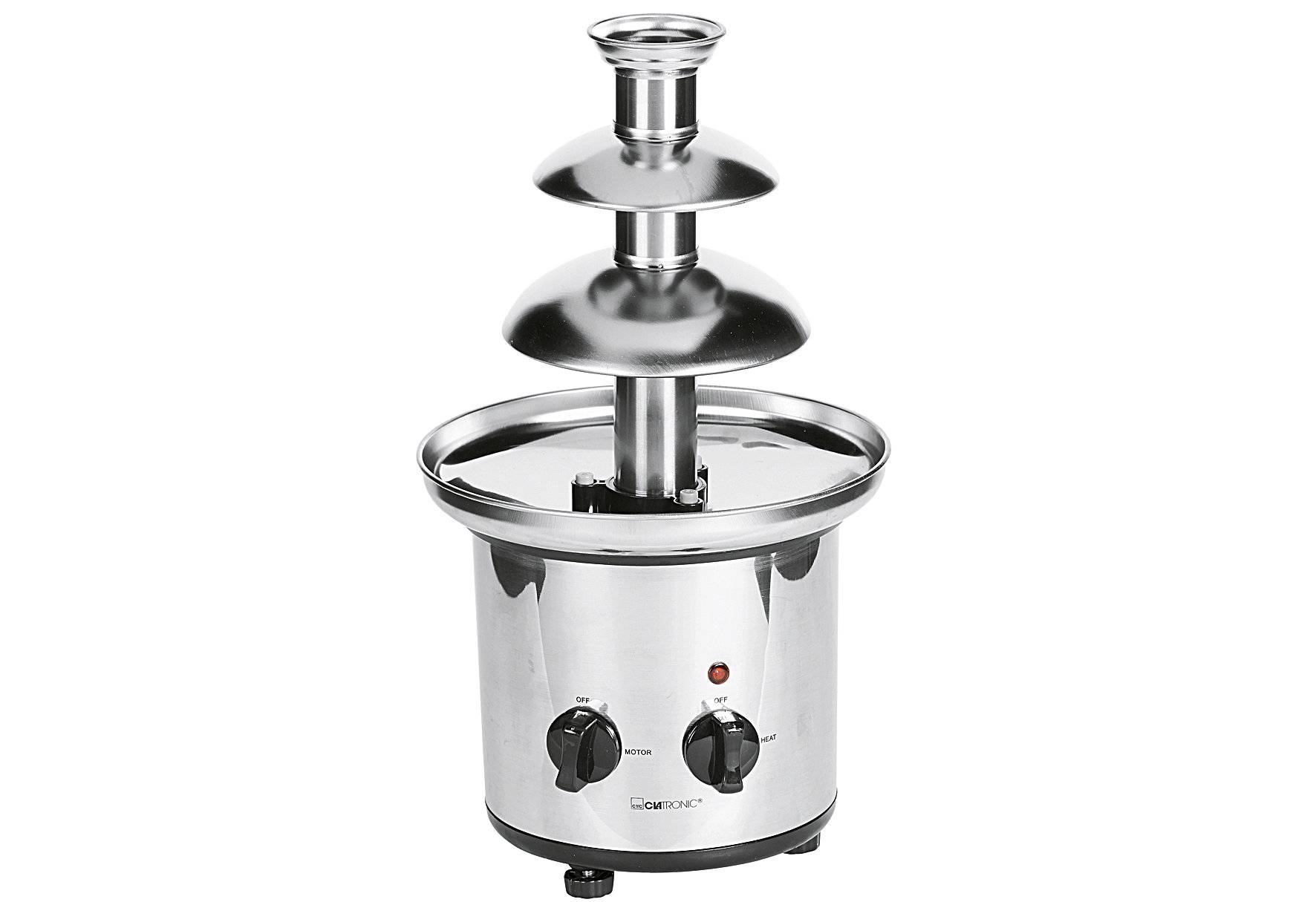 Clatronic SKB 3248 262695 Schokoladenbrunnen Edelstahl