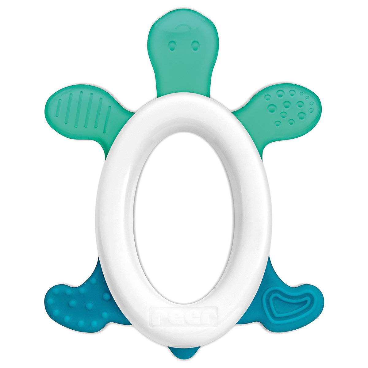 Reer 79203 Kühlbeißring mit Rassel, Cool&Play,