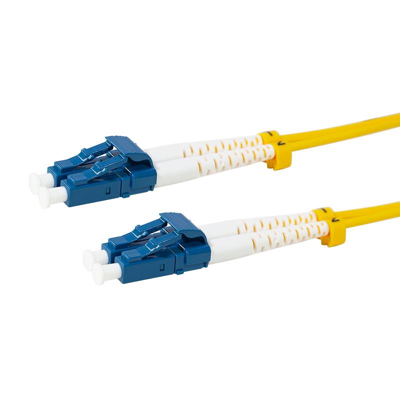 LogiLink Professional LWL Duplex Patchkabel, OS2, 9/125µ, LC-LC, gelb, 75 m