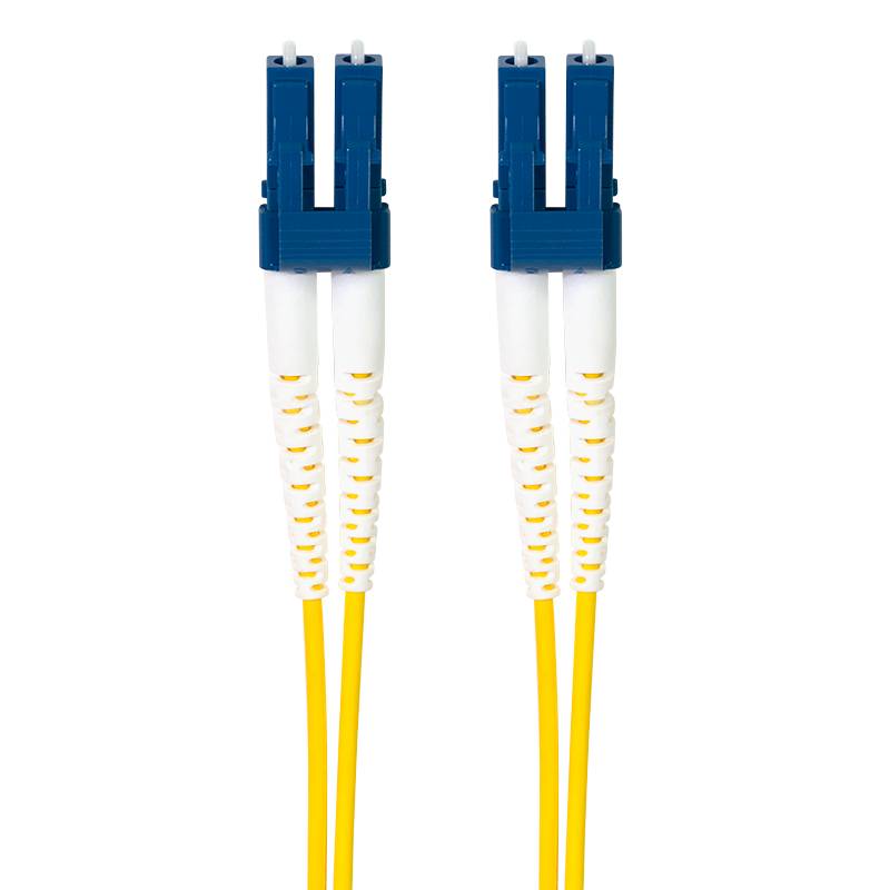LogiLink Professional LWL Duplex Patchkabel, OS2, 9/125µ, LC-LC, gelb, 75 m