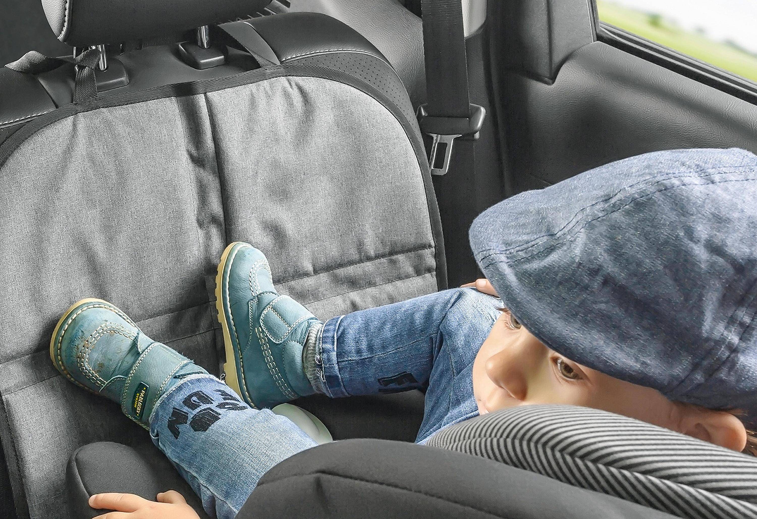 reer Kindersitz-Unterlage TravelKid MaxiProtect, Autositz-Schutzunterlage mit