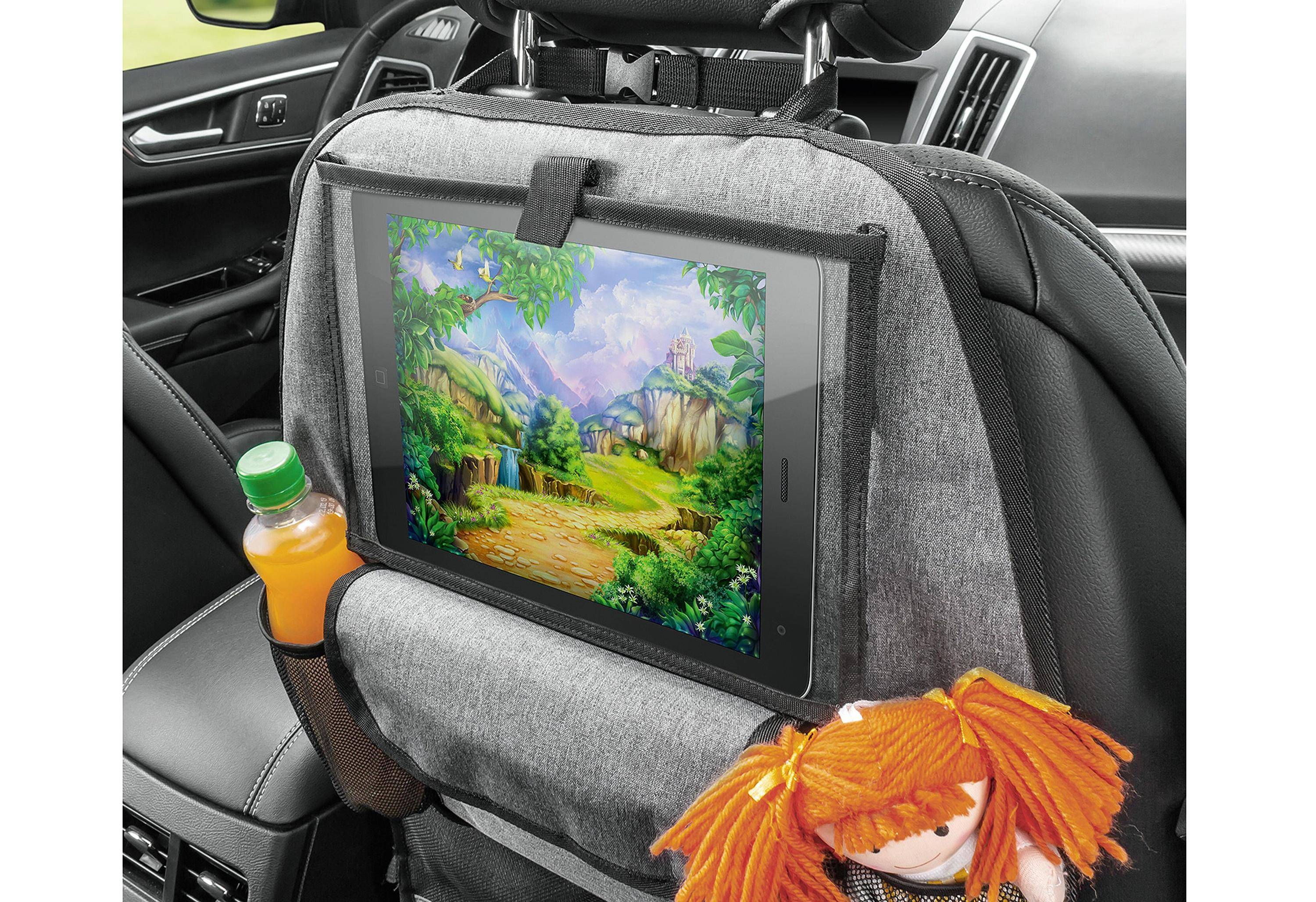 reer Autorücksitz-Organizer TravelKid Entertain, mit Tablet-Fach, schmutzabweisend, viele