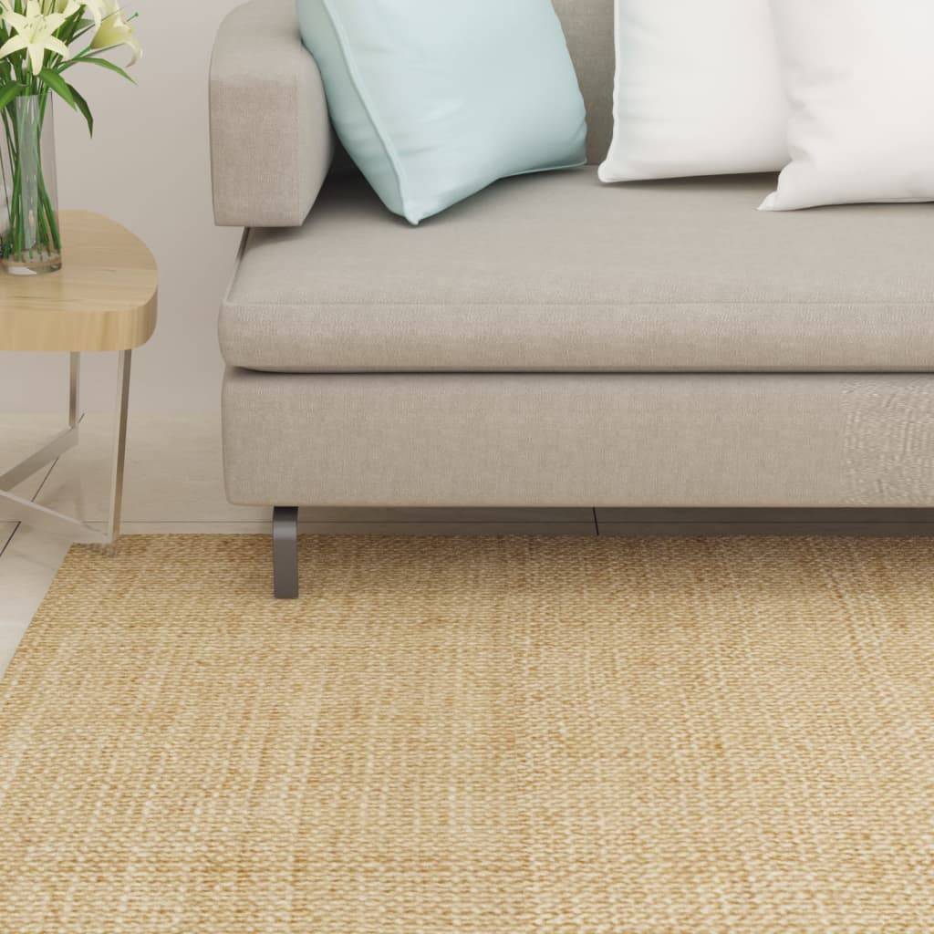 vidaXL Teppich Natur Sisal 66x250 cm