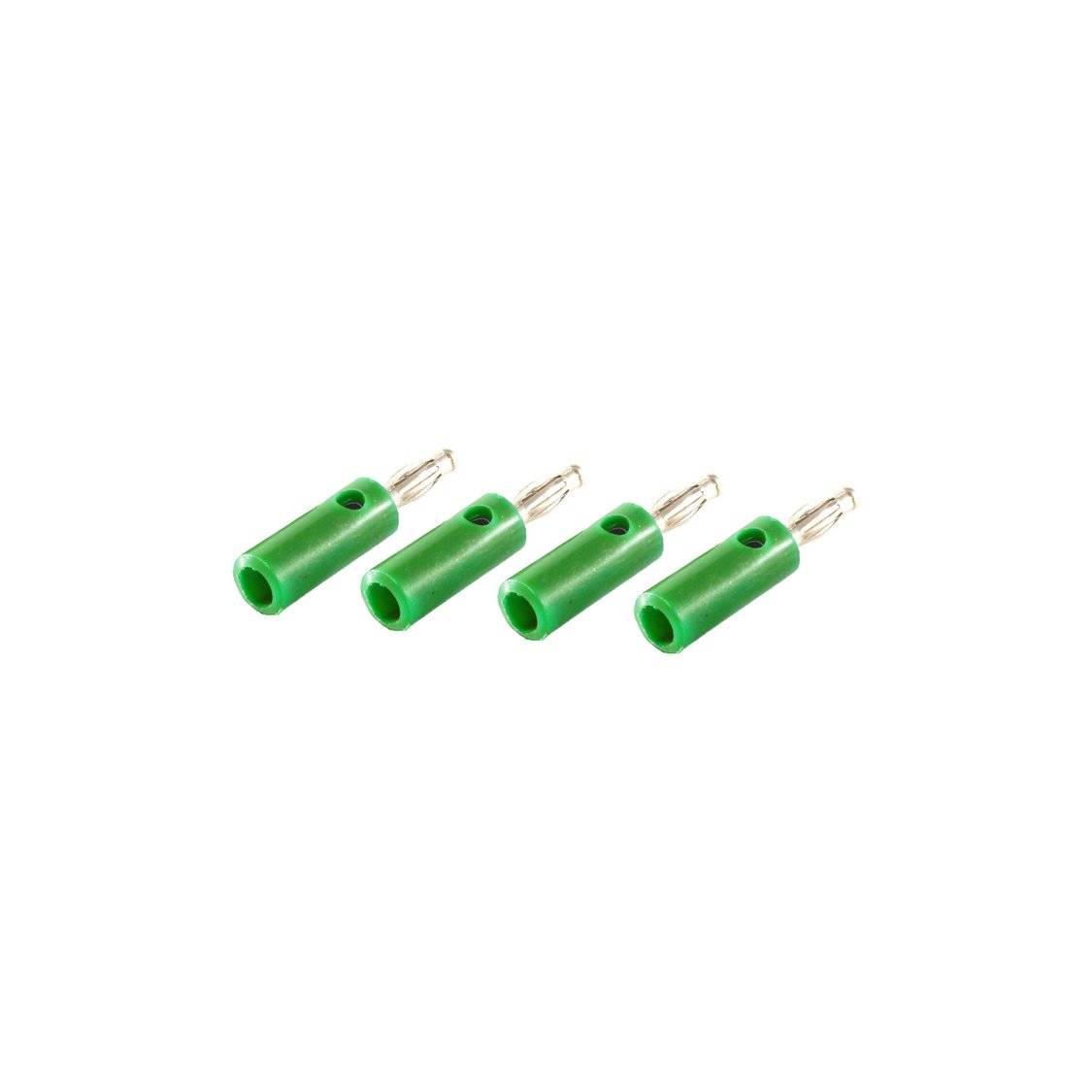 Bananenstecker, VE4, grün