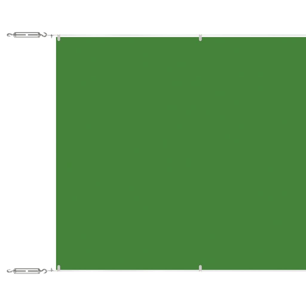 vidaXL Senkrechtmarkise Hellgrün 140x600 cm Oxford-Gewebe