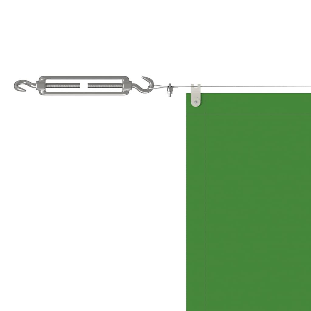 vidaXL Senkrechtmarkise Hellgrün 140x600 cm Oxford-Gewebe