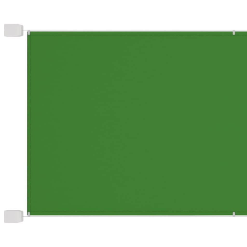 vidaXL Senkrechtmarkise Hellgrün 140x420 cm Oxford-Gewebe