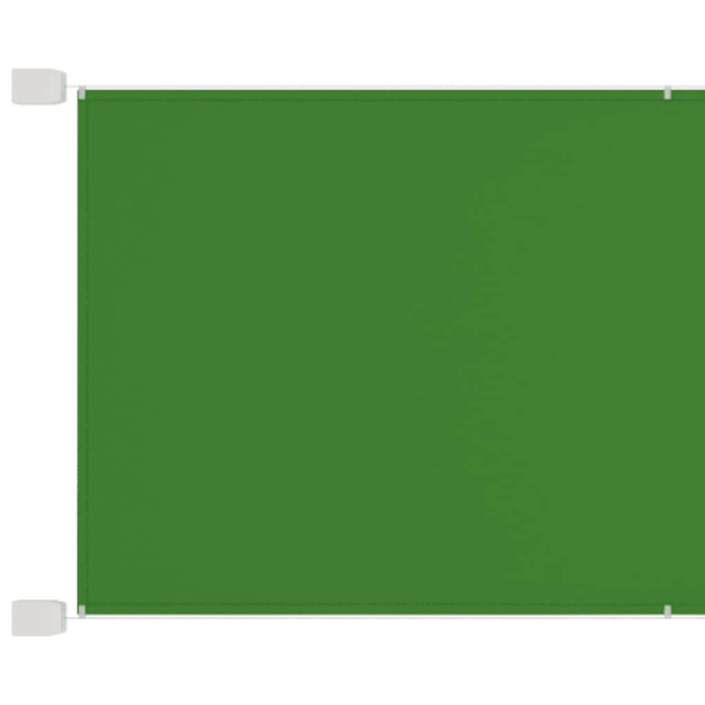 vidaXL Senkrechtmarkise Hellgrün 180x600 cm Oxford-Gewebe