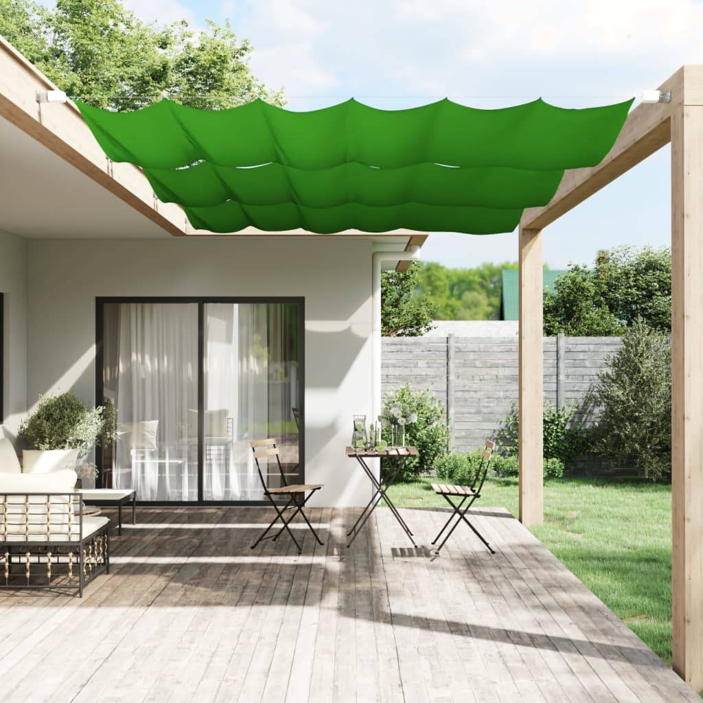 vidaXL Senkrechtmarkise Hellgrün 140x270 cm Oxford-Gewebe