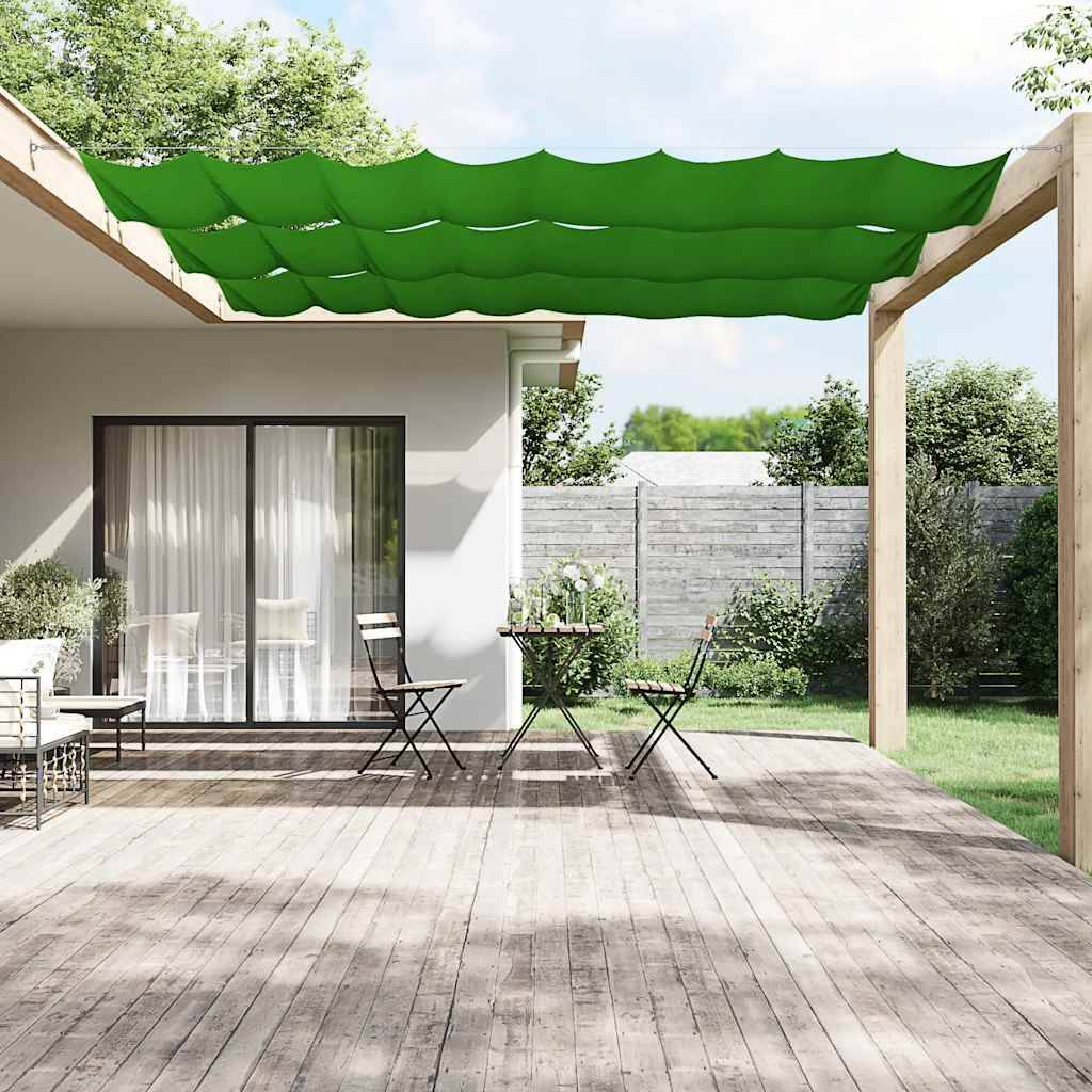 vidaXL Senkrechtmarkise Hellgrün 60x1000 cm Oxford-Gewebe