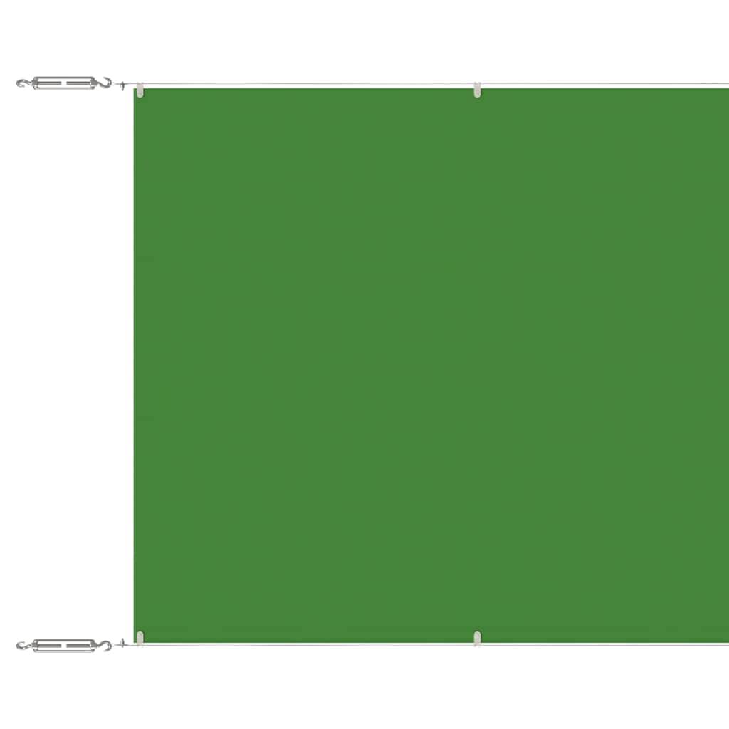 vidaXL Senkrechtmarkise Hellgrün 140x800 cm Oxford-Gewebe
