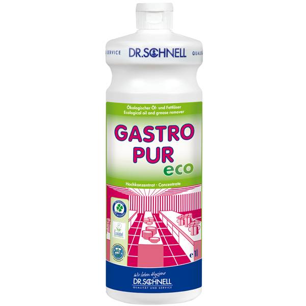 Dr.Schnell GASTRO PUR ÖKO ökologischer Öl- und Fettlöser 1 Liter Fettlöser
