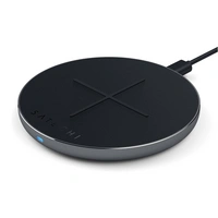 Satechi ST-IWCBM, Drinnen, USB, 9 V, Kabelloses Aufladen, Schwarz, Grau Satechi ST-IWCBM, Drinnen, USB, 9 V, Kabelloses Aufladen, Schwarz, Grau