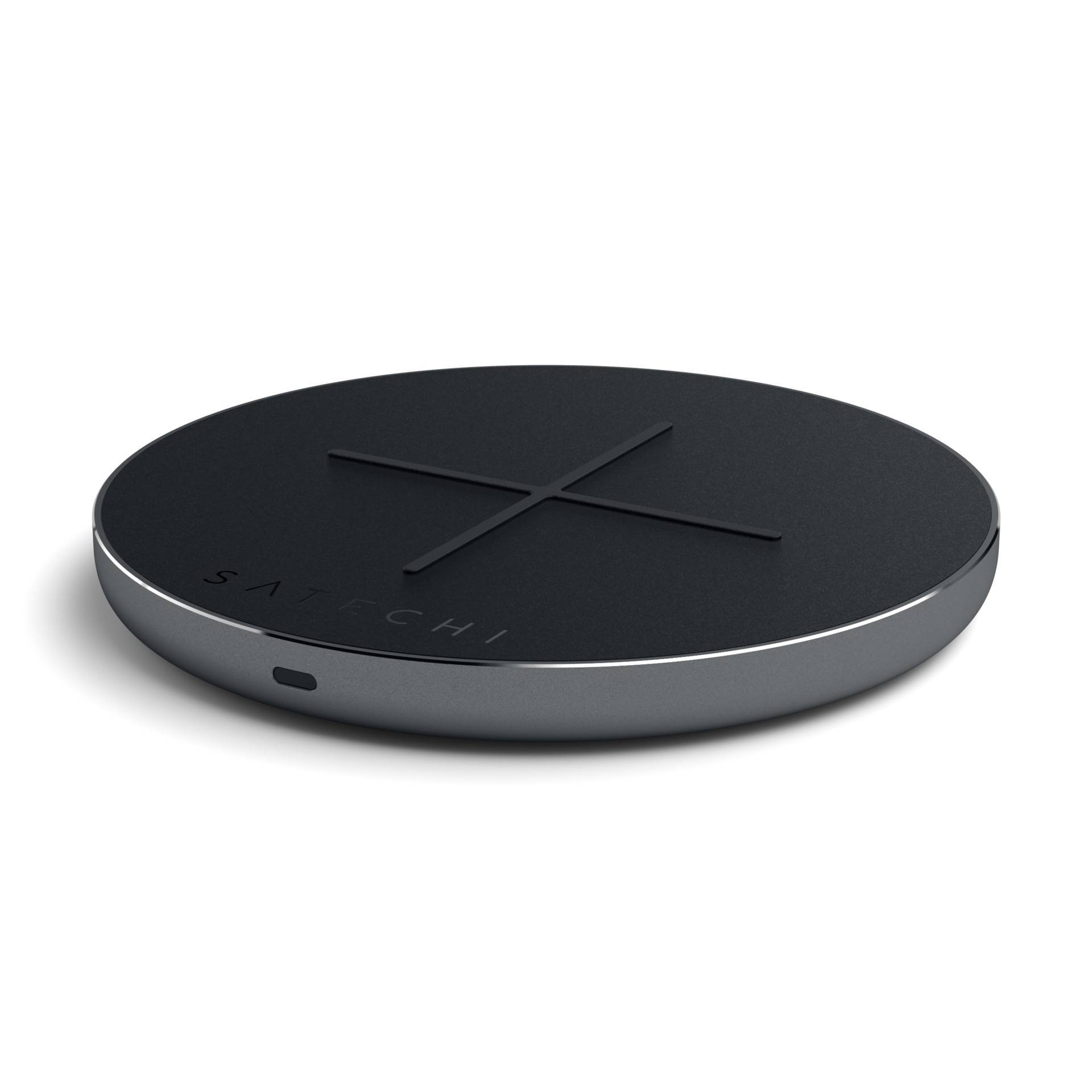 Aluminum PD & QC Wireless Charger space gray