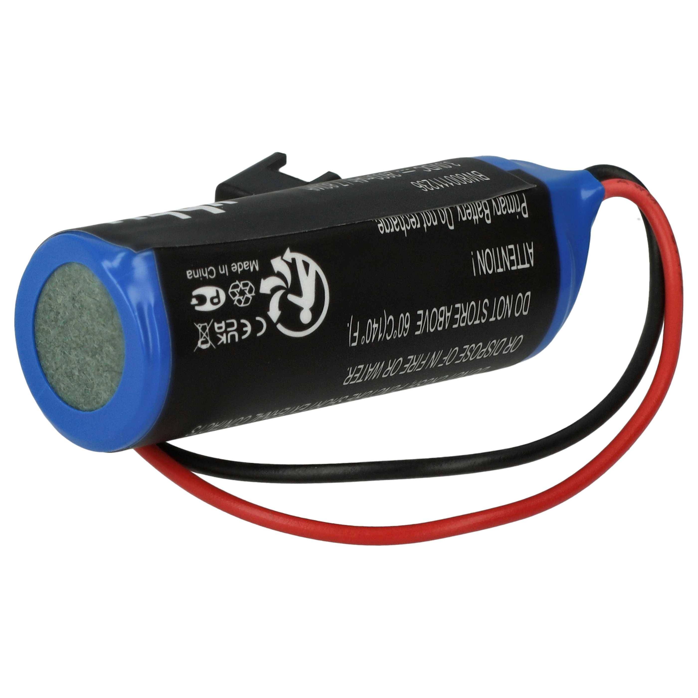 vhbw 5x Akku Ersatz für Wallingford TH559EDV410R, 37858 für PLC Programmable Logic Controller (2600 mAh, 3 V, Li-Ion)