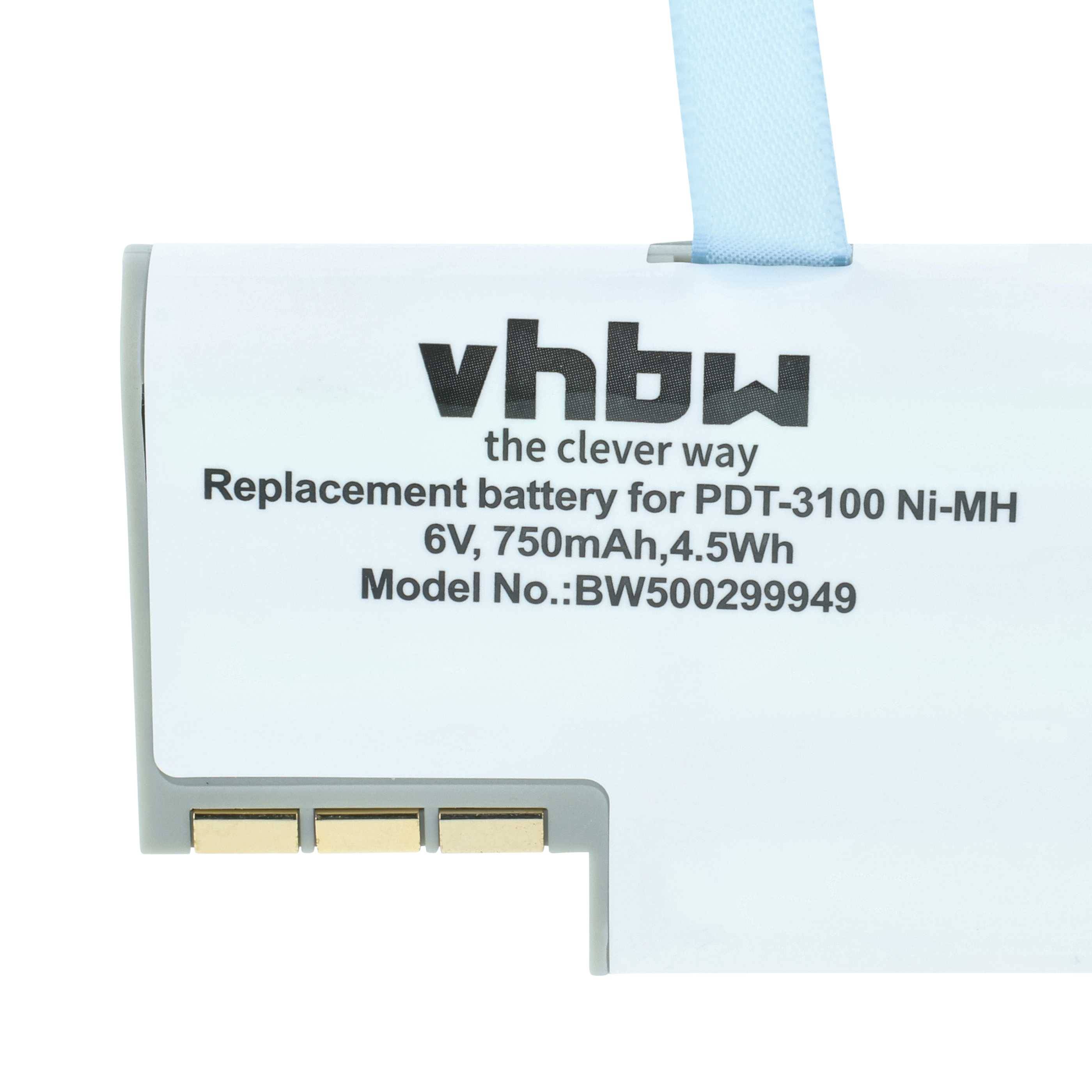 vhbw 5x Akku kompatibel mit Symbol PDT-3140 | PDT-3146, PDT-3142, PDT-3100, PDT-3120, PDT-3110 Barcodescanner POS (750