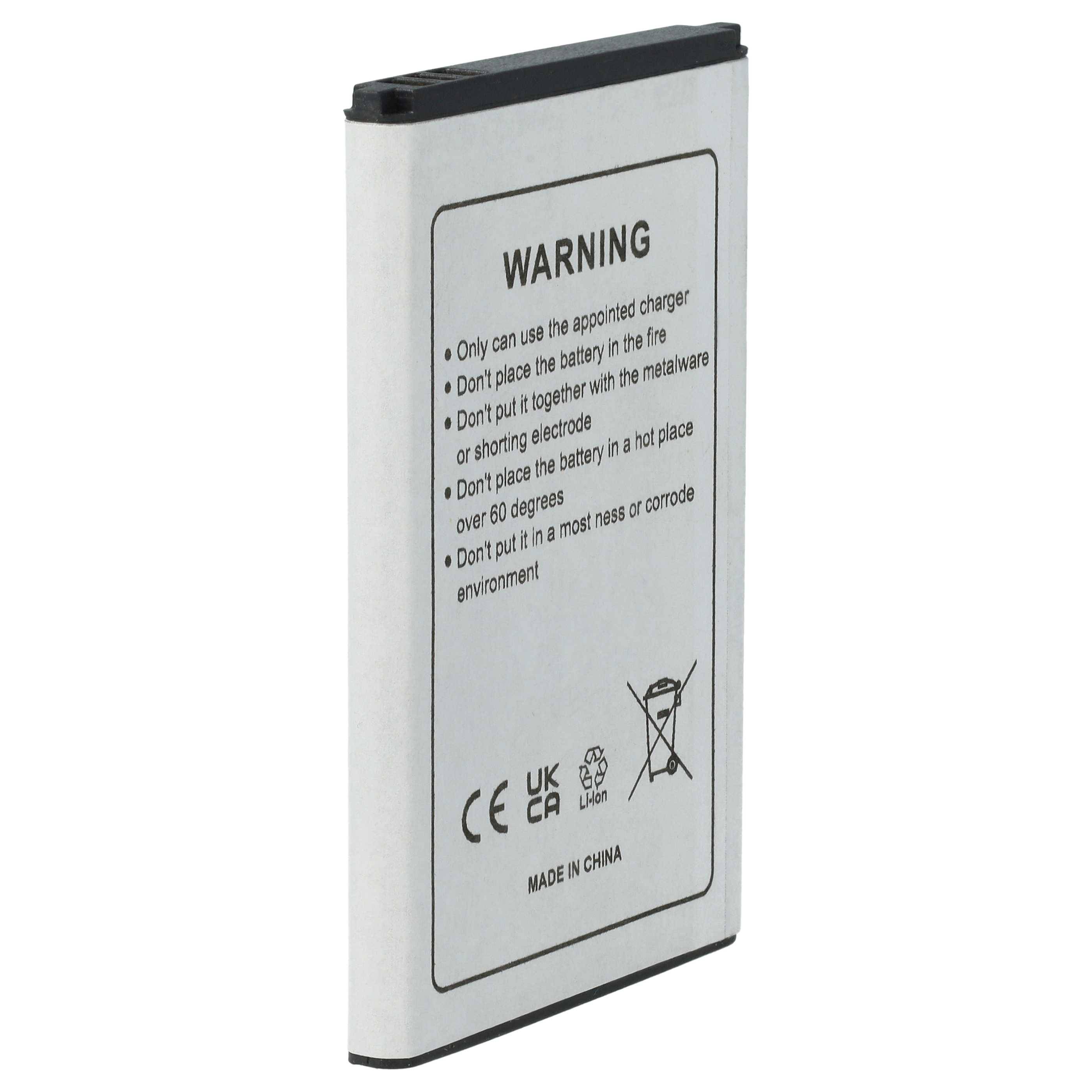 vhbw Akku kompatibel mit T-MOBILE Pulse, Walk Box Mobile Wlan, E582 Router Modem Hotspots (1200 mAh, 3,7 V, Li-Ion)