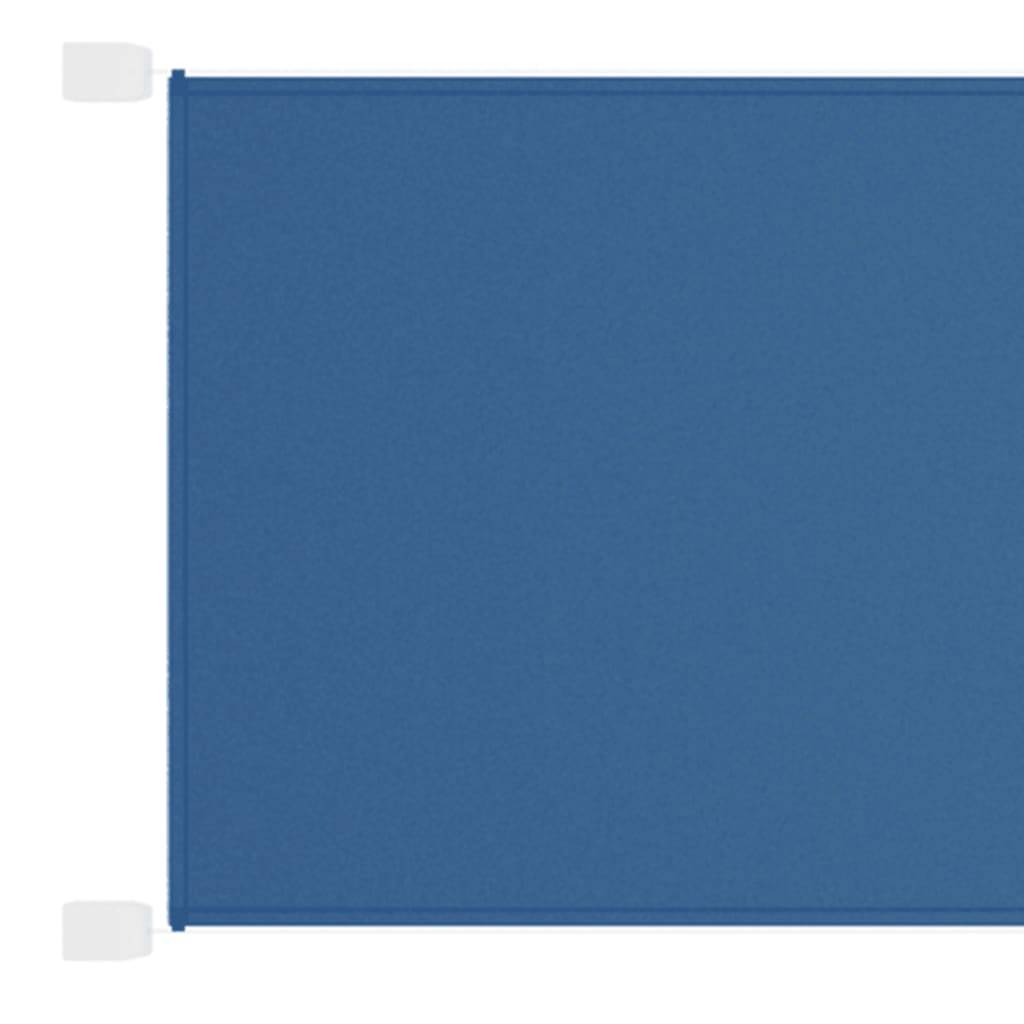 vidaXL Senkrechtmarkise Blau 140x1200 cm Oxford-Gewebe