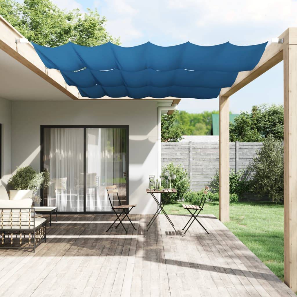 vidaXL Senkrechtmarkise Blau 140x270 cm Oxford-Gewebe