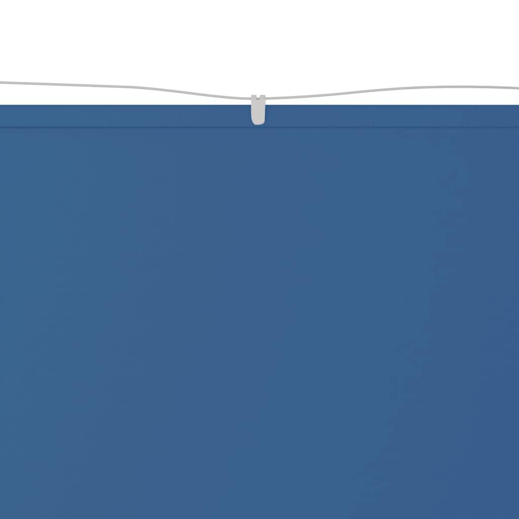 vidaXL Senkrechtmarkise Blau 60x1000 cm Oxford-Gewebe