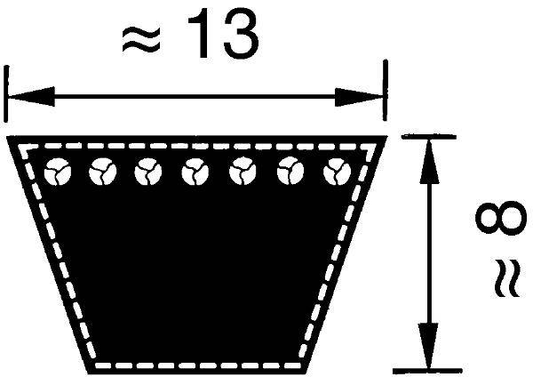 Gates 137007700, 1x -04014486032611
