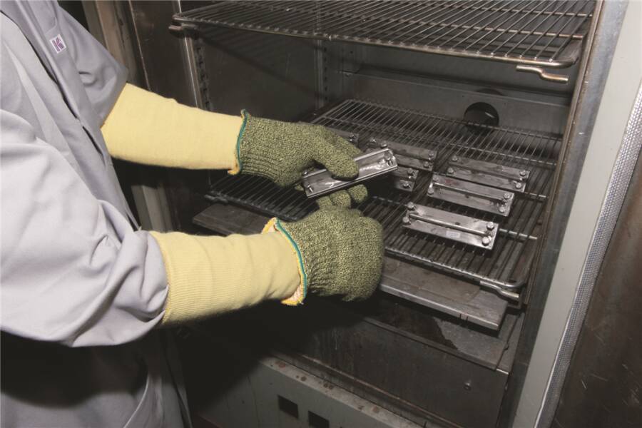 Armschützer / Schnittschutz-Armstulpe ArMEX 961 096103091X Größe 03 Farbe gelb Trägermaterial Para-Aramid Gauge - Mat.