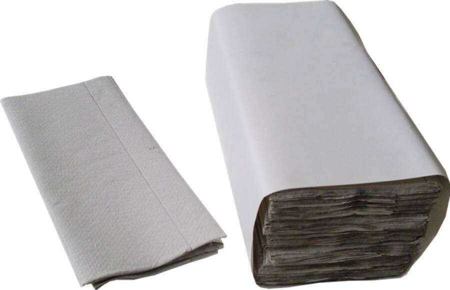 Handtuchpapier natur 25x23cm 1-lag.5000 Blatt Z-Falt 40g/m² 89823, 1 SET -04250